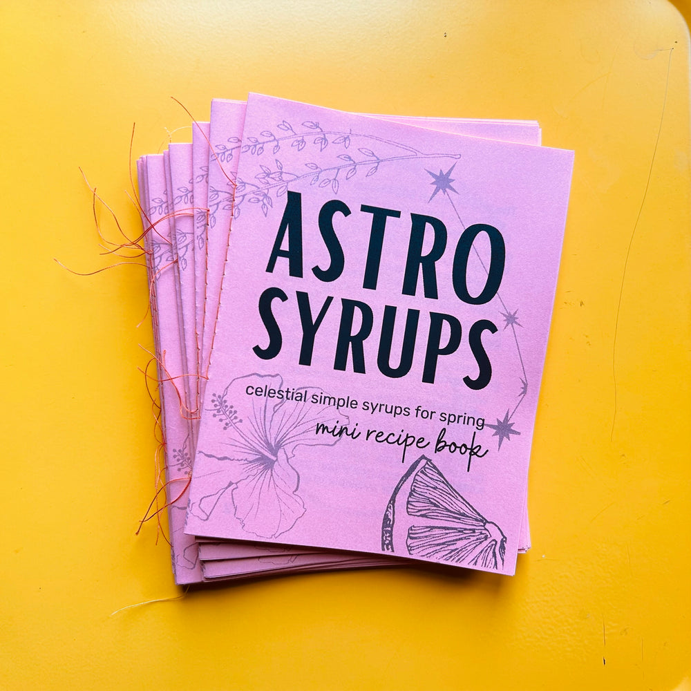 Astro Syrups Mini Recipe Book