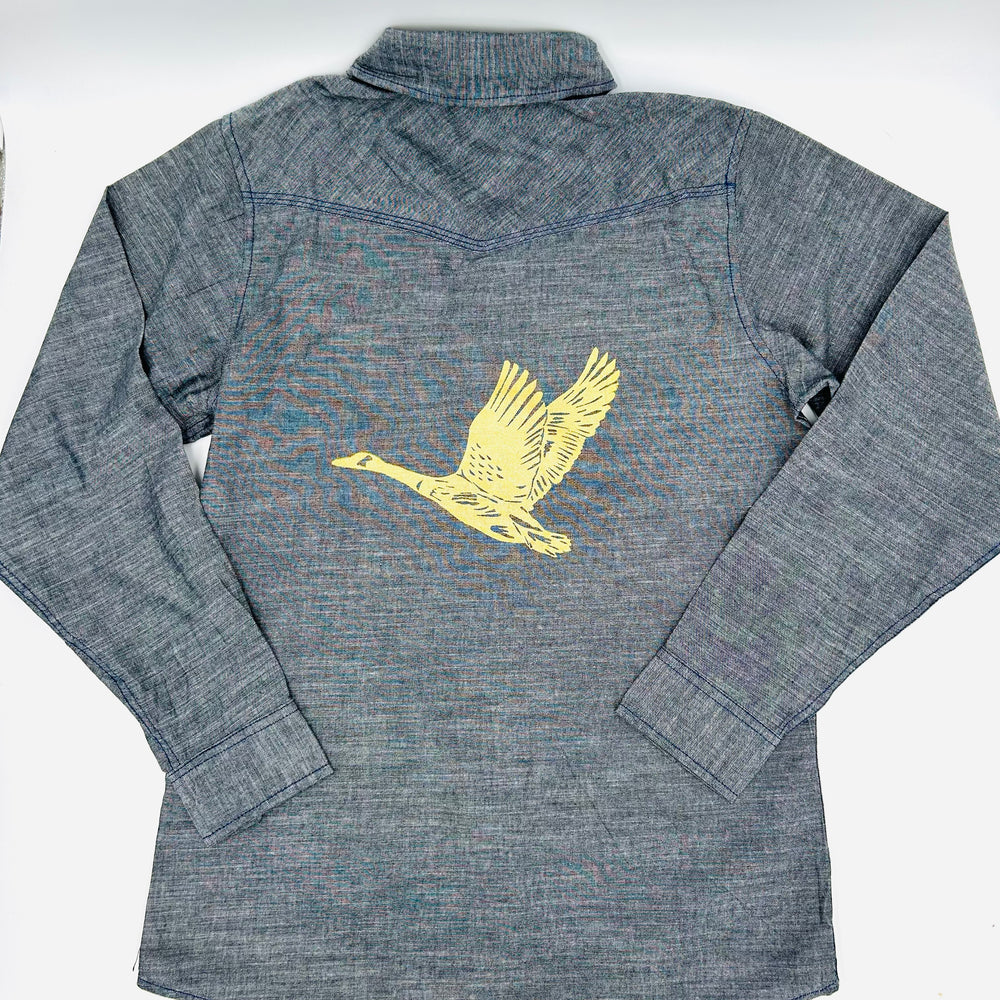 Wild Golden Goose Chambray Shirt