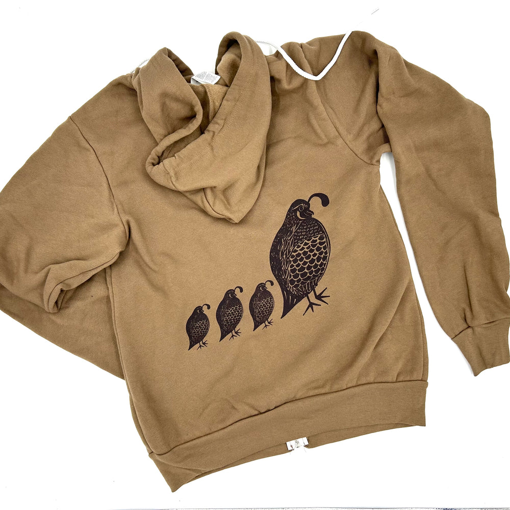 Quail Covey Zip Hoodie