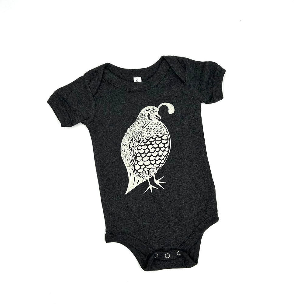 Cali Quail Baby Onesie