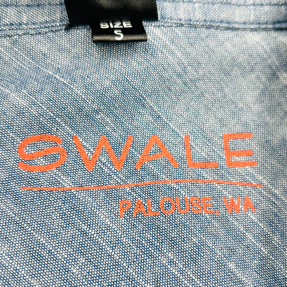 
                  
                    Swallows In Flight Chambray Shirt
                  
                