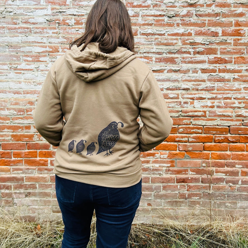 Quail Covey Zip Hoodie