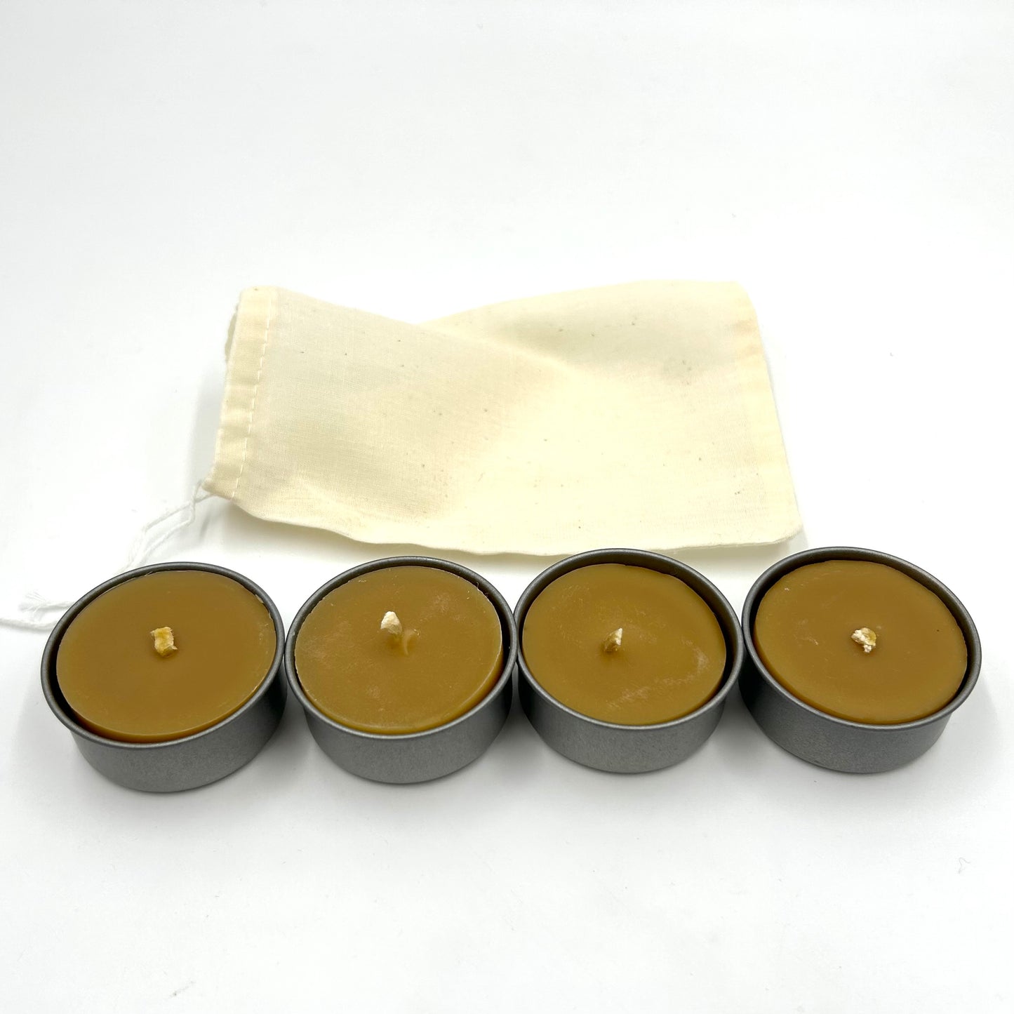 
                  
                    Beeswax Tealight Candles :: Set of 4
                  
                