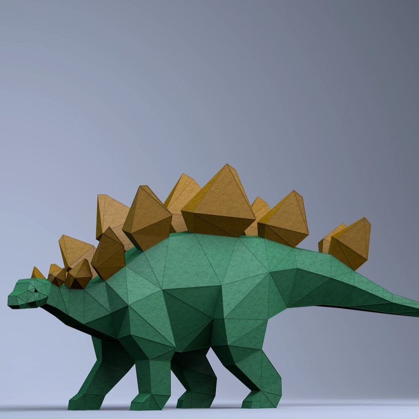 
                  
                    Stegosaurus Model Papercraft Kit
                  
                