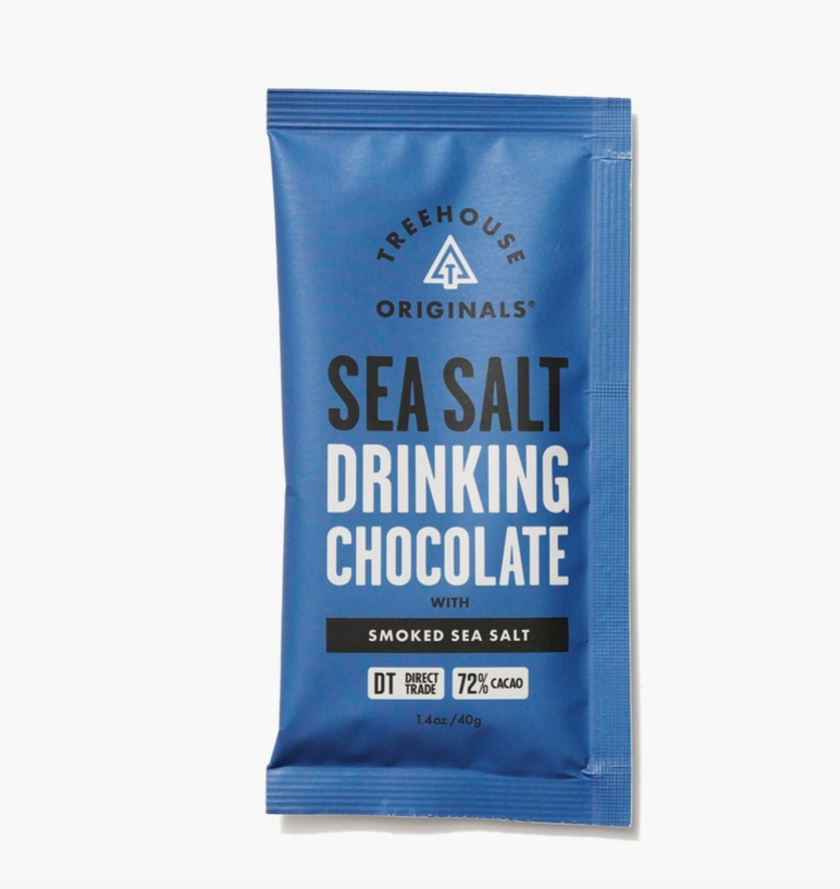 Dark Drinking Chocolate Mix :: Sea Salt