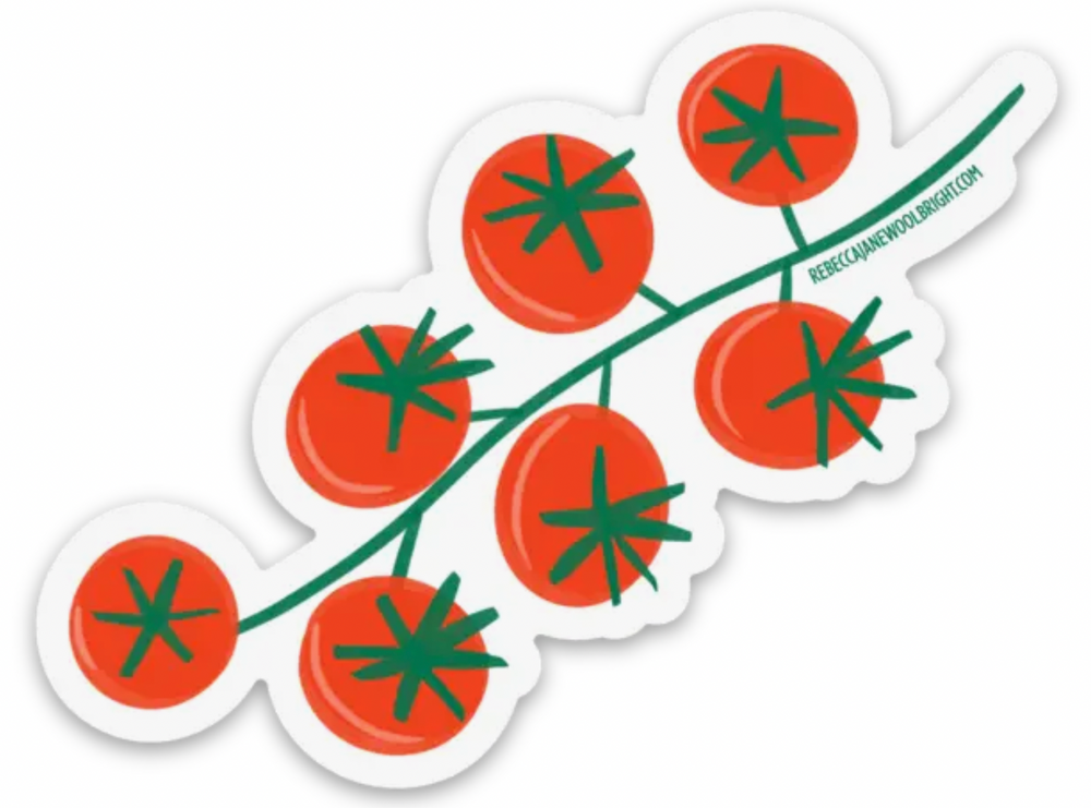 Garden Tomatoes Sticker