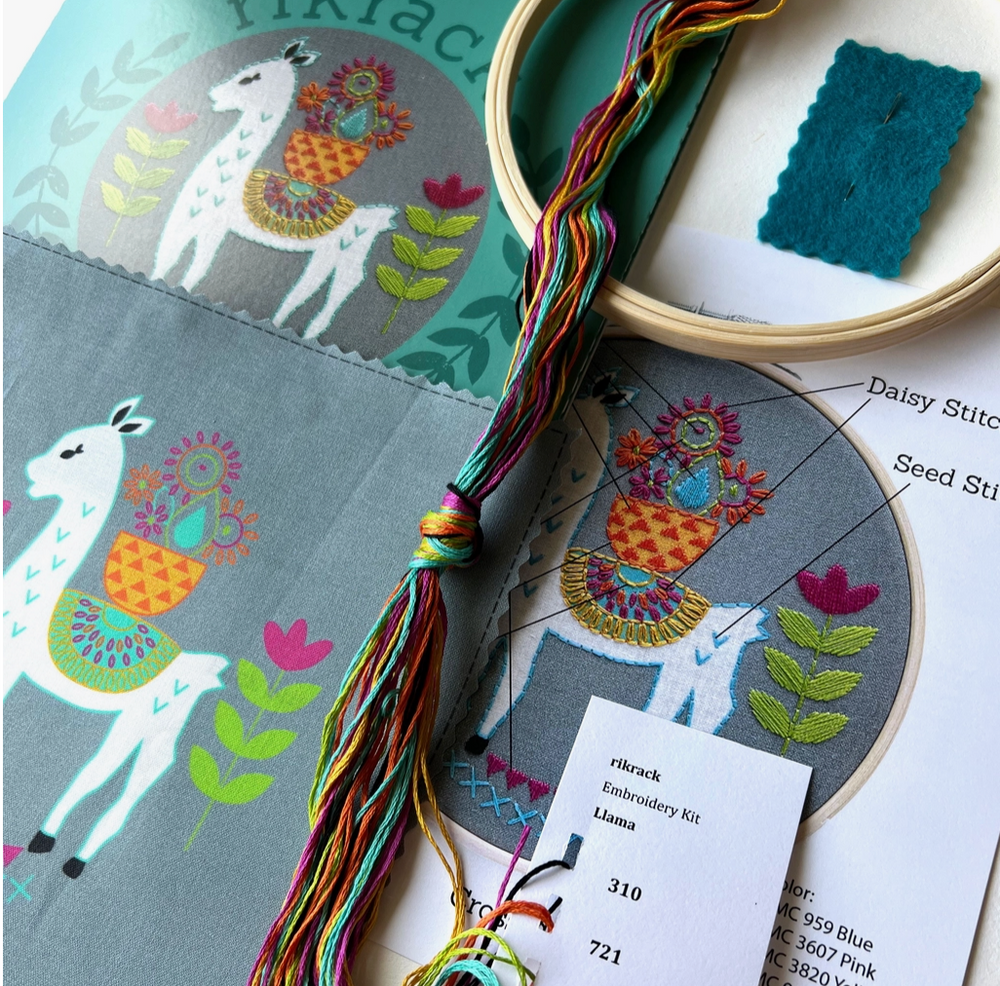 
                  
                    Llama Embroidery Kit
                  
                