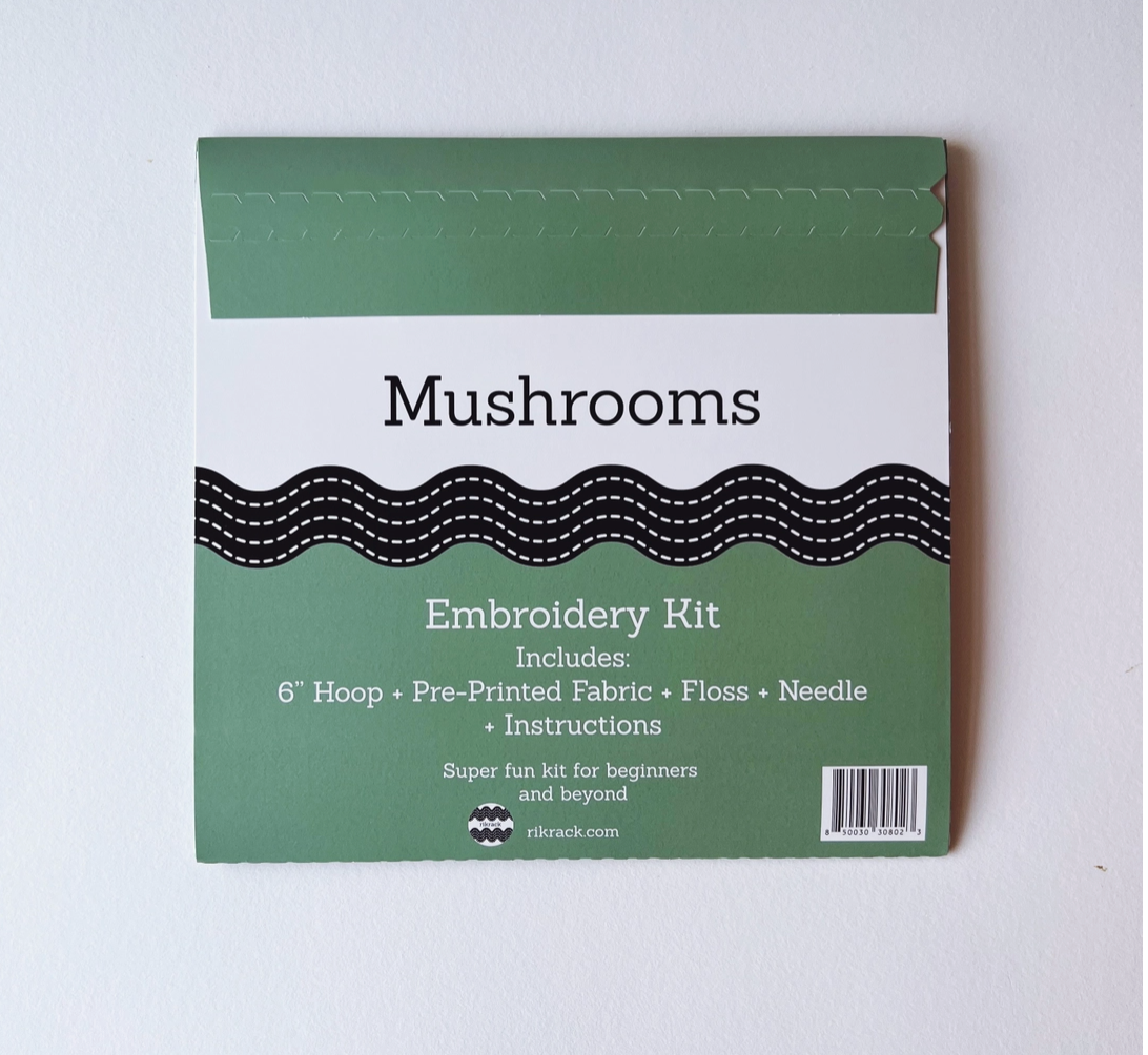 
                  
                    Mushrooms Embroidery Kit
                  
                