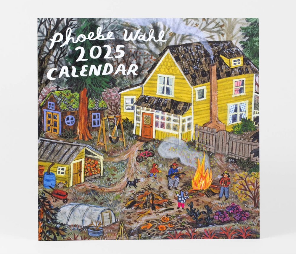 Phoebe Wahl 2025 Wall Calendar