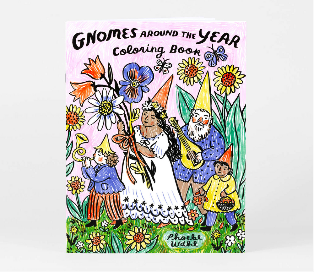 Gnomes Around The Year Coloring Book