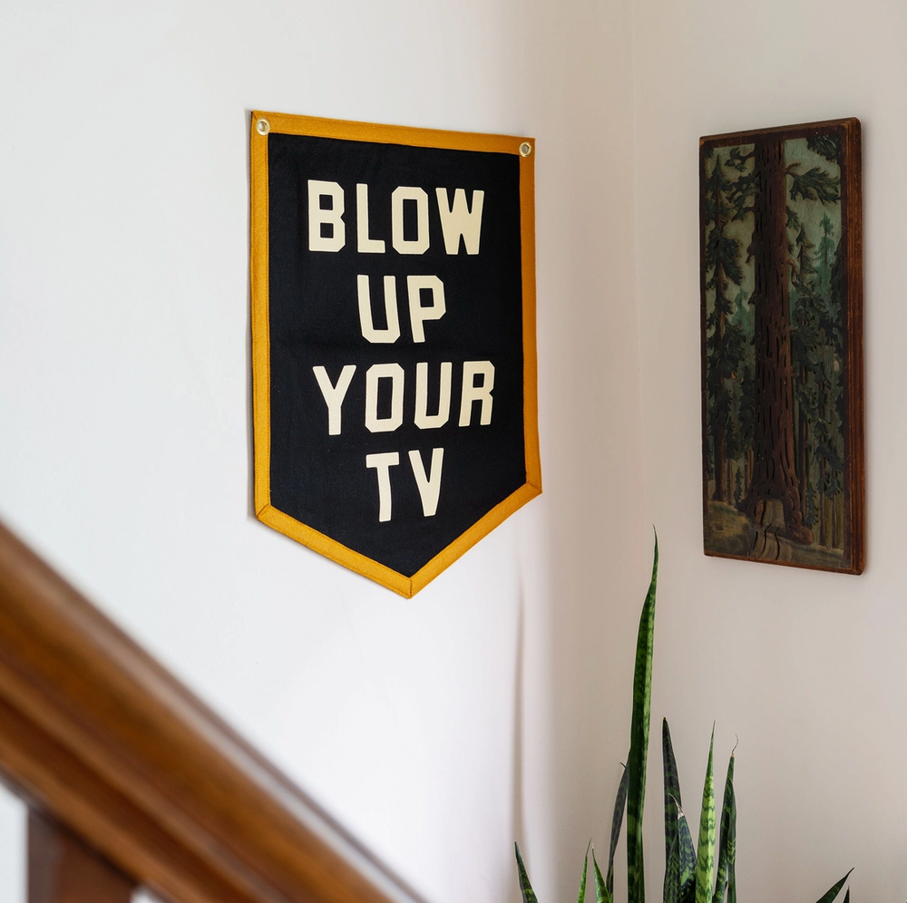 
                  
                    Camp Flag :: Blow Up Your TV
                  
                