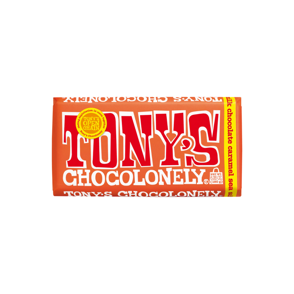 Tony's Milk Caramel Sea Salt Chocolate Bar