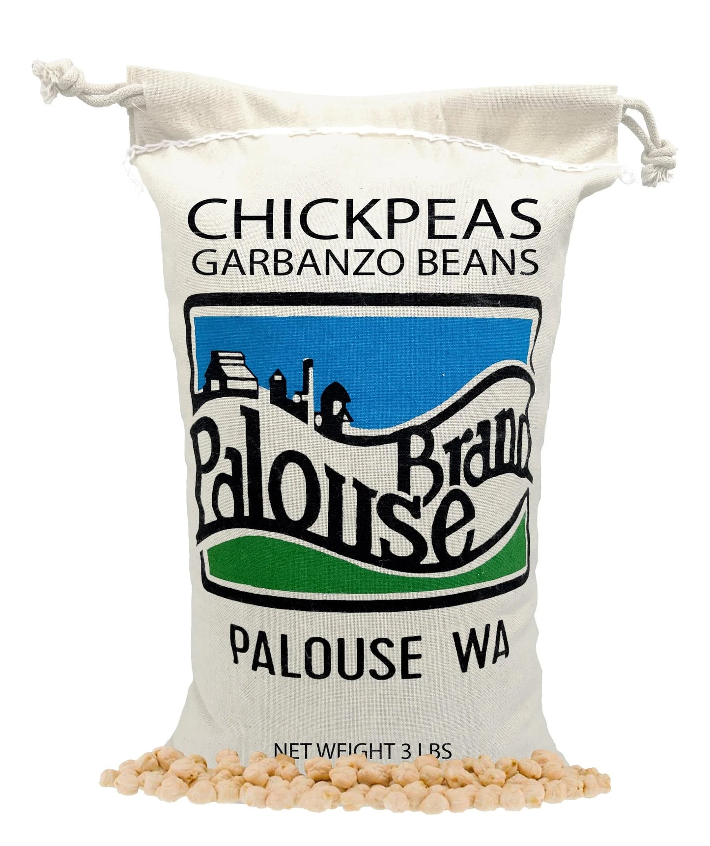 
                  
                    Palouse Chickpeas (Garbanzos) :: 3 LB Bag
                  
                