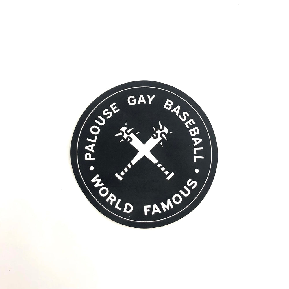 Palouse Gay Baseball Sticker