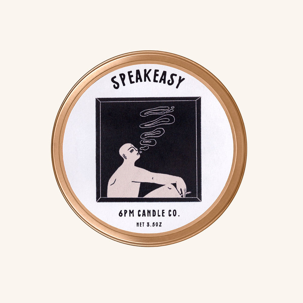 Speakeasy Travel Candle