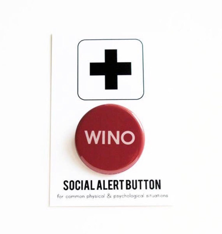 
                  
                    WINO Pinback Button
                  
                