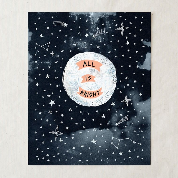All Is Bright Print
