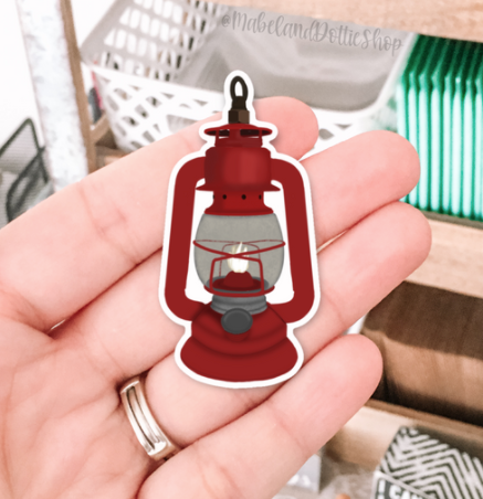 Red Lantern Sticker