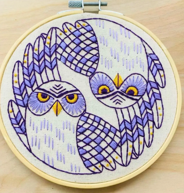 
                  
                    Burrowing Owl Embroidery Kit
                  
                