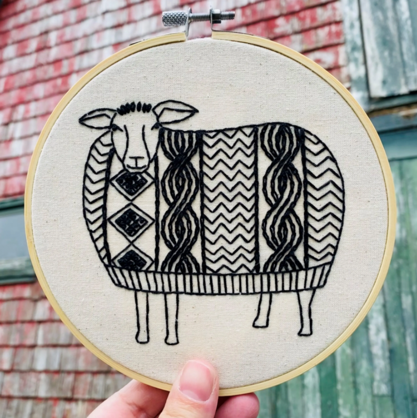 Sweater Weather Embroidery Kit