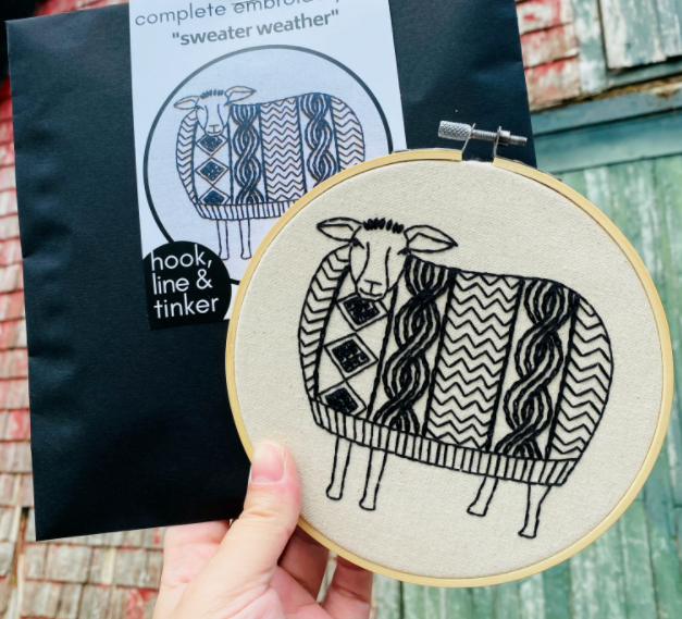 
                  
                    Sweater Weather Embroidery Kit
                  
                