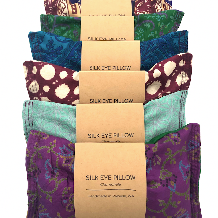 
                  
                    Silk Eye Pillow :: Chamomile
                  
                