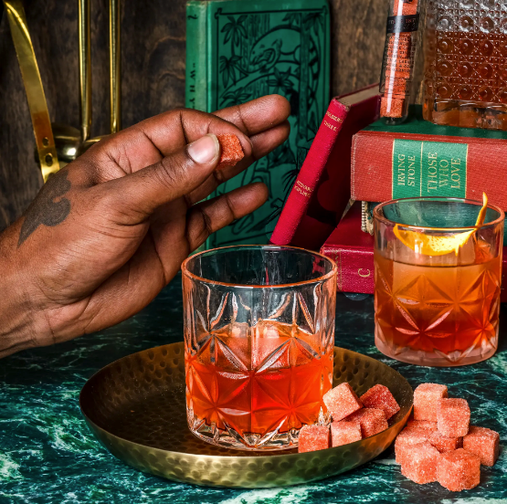
                  
                    Cocktail Cubes :: Five Spice Old Fashioned
                  
                