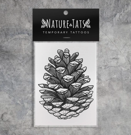 
                  
                    Pinecone Temp Tattoo
                  
                