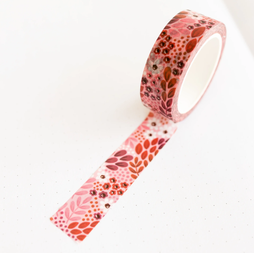
                  
                    Washi Tape :: Sangria Floral
                  
                