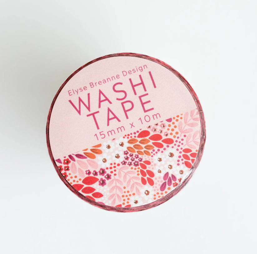 
                  
                    Washi Tape :: Sangria Floral
                  
                