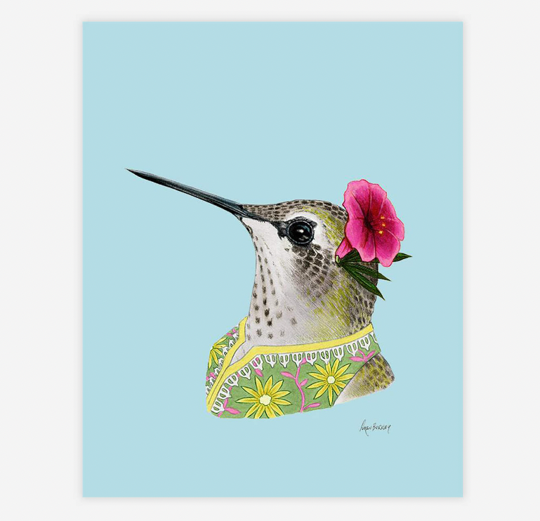 Hummingbird Lady