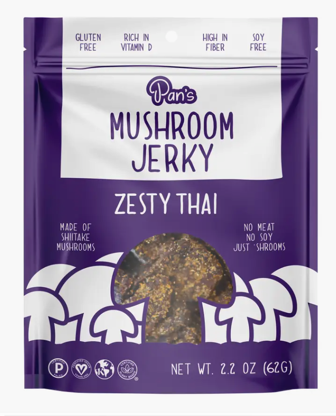 
                  
                    Pan's Mushroom Jerky :: Zesty Thai
                  
                