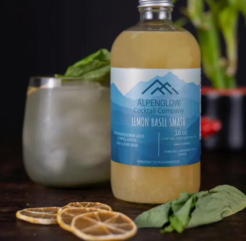 Lemon Basil Smash Mixer