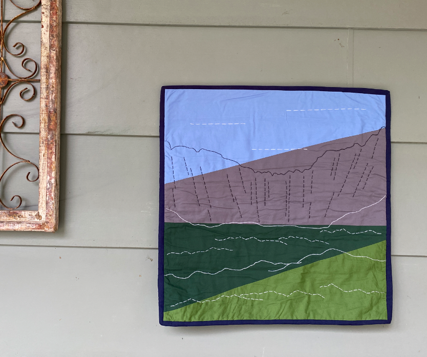 
                  
                    "On The Way to Iceberg Lake" Quilt
                  
                