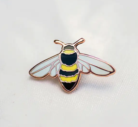 
                  
                    Honeybee Enamel Pin
                  
                