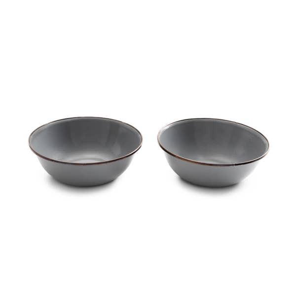 
                  
                    Enamel Bowls (Set of 2)
                  
                