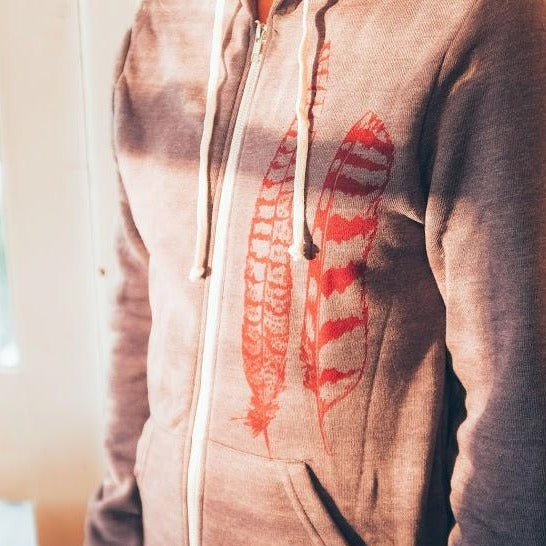 
                  
                    Light as a Feather Zip Hoodie
                  
                
