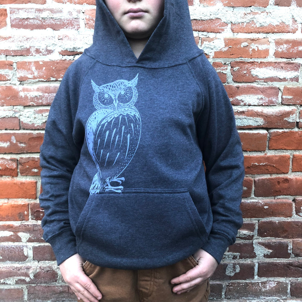 Owl Pullover Kids Hoodie