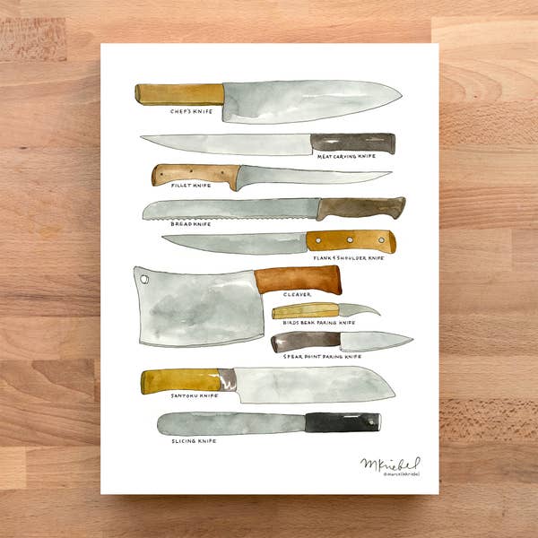 Knives Print