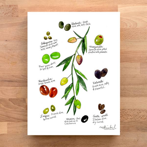 Olives Print