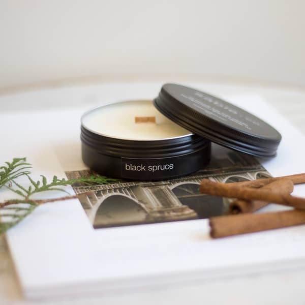 
                  
                    Black Spruce Travel Candle
                  
                